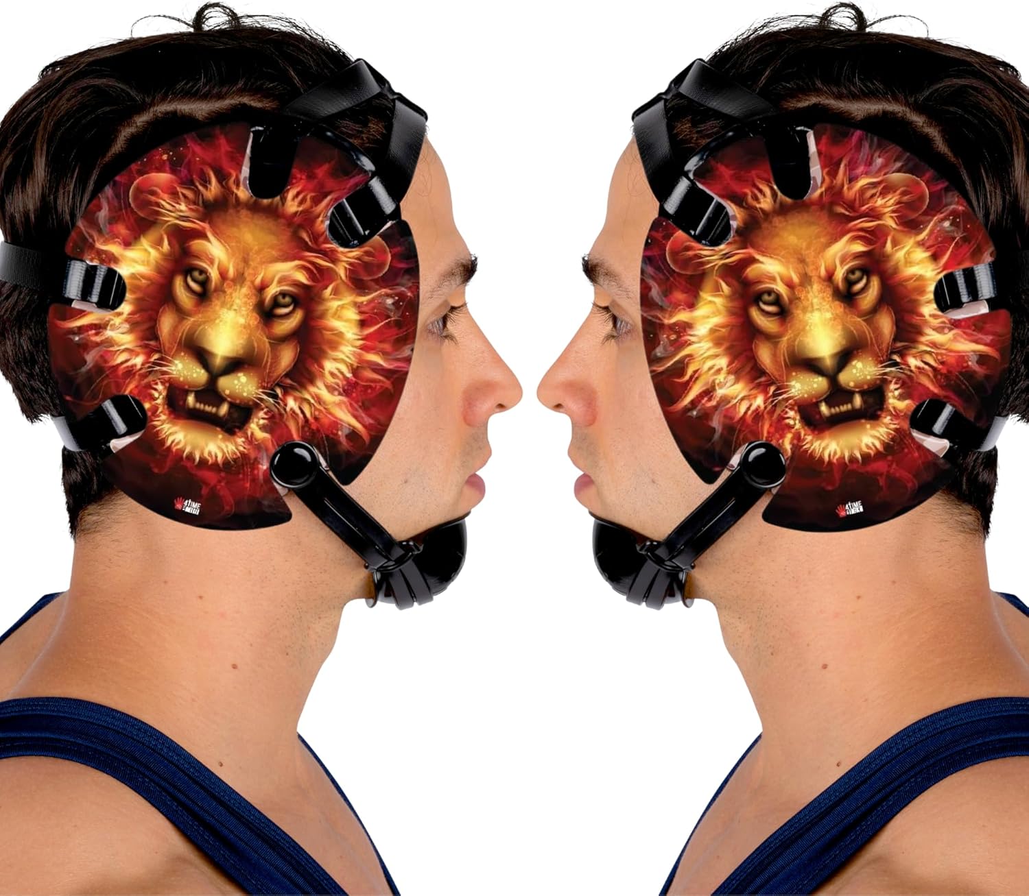 Fire Lion Wrestling Headgear