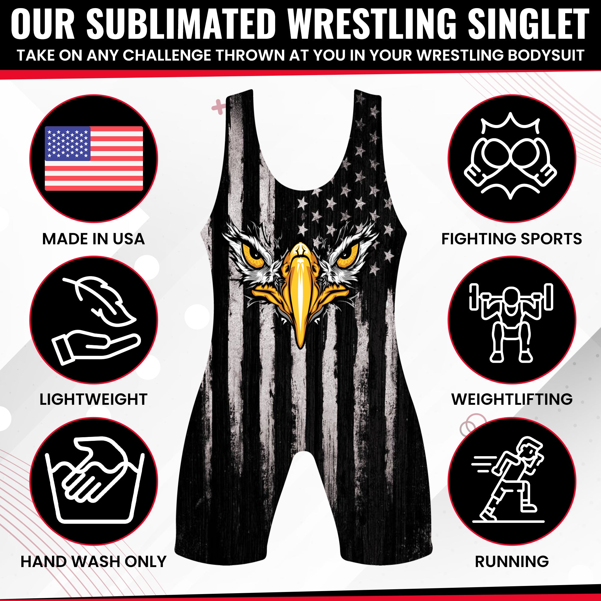 Eagle Flag Singlet