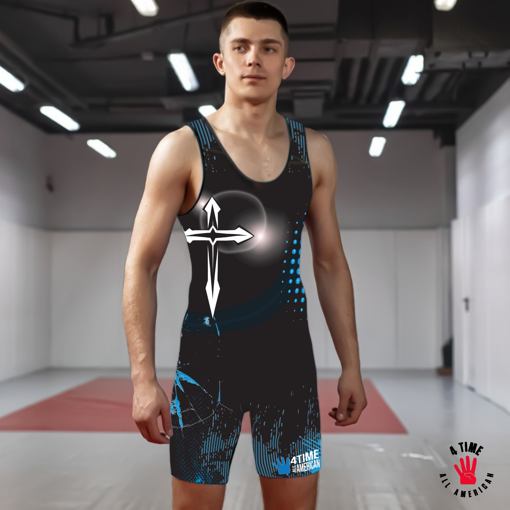 Joshua 10:8 Wrestling Singlet