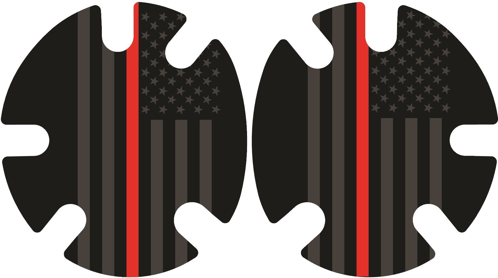 Firefighter Flag:  Wrestling Headgear Decals, Wraps by 4Time All American